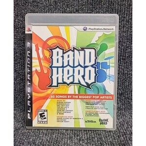 PS3 Band Hero (Sony PlayStation 3, 2009) Tested